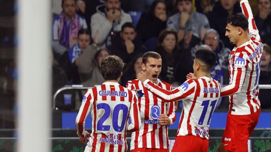 国王杯-格列兹曼任意球破门 马竞1-0拉科鲁尼亚